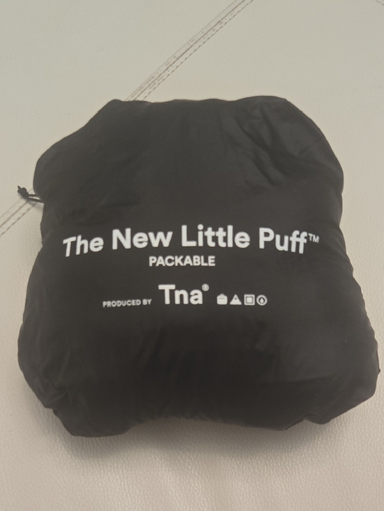 TNA Jackets & Blazers - Aritzia TNA The New Little Puff Packable Hooded Down Jacket Black M